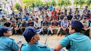ট্রাফিক কোতোয়ালি জোনের সচেতনতামূলক কার্যক্রম