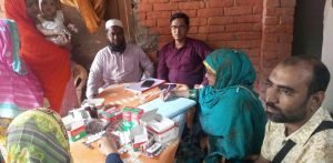 হাকিমপুরের মা ও শিশু স্বাস্হ্য সেবা পরিদর্শনে উপজেলা পরিবার ও পরিকল্পনা অফিসার