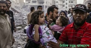 গাজায় ইসরায়েলি হামলায় একদিনে আরও ৩৩ প্রাণহানি