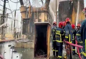 নিয়ন্ত্রণে সাভারের পাওয়ার গ্রিডের আগুন