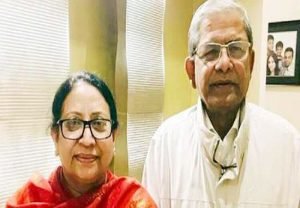 সস্ত্রীক সিঙ্গাপুরে গেলেন মির্জা ফখরুল