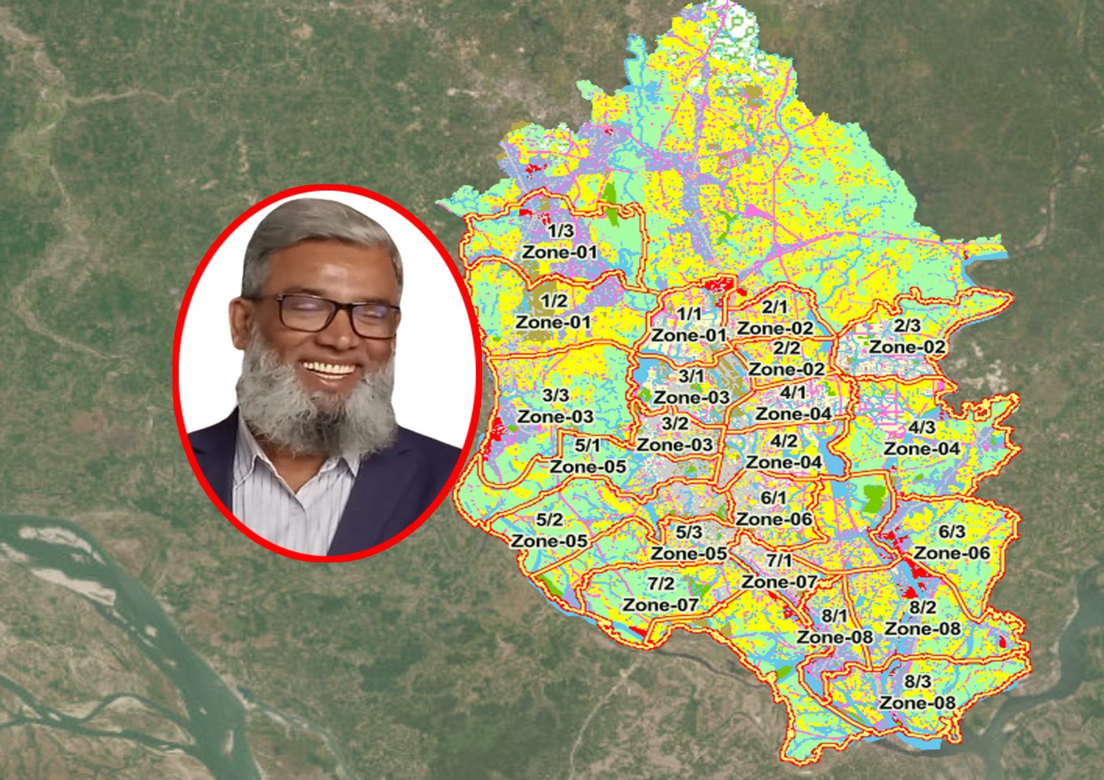 ২ পরিদর্শকের কাজ একজনকে দিয়ে করাচ্ছেন রাজউক জোন-৩ পরিচালক জাকারিয়া