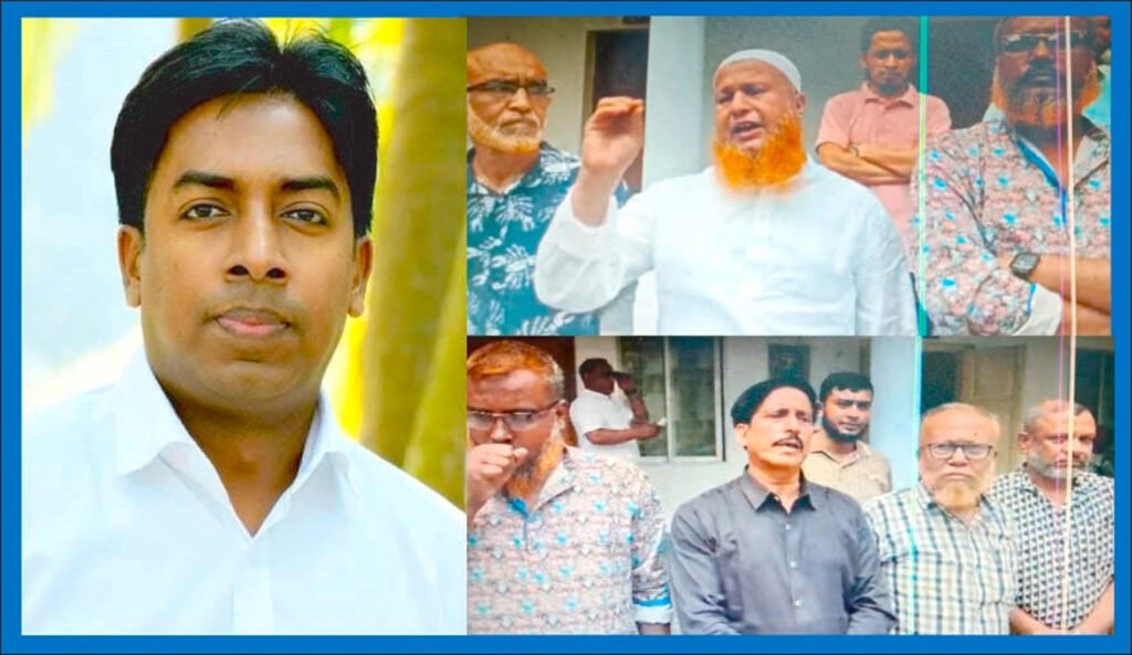 নির্বাহী প্রকৌশলী জহির রায়হানের বিরুদ্ধে ঠিকাদারদের মানববন্ধনে শাস্তি ও অপসারণ দাবী!