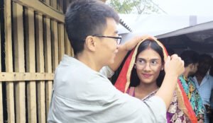 প্রেমের টানে চীনা যুবক খুলনায়, করলেন বিয়েও