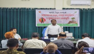 জুলাই শহীদদের স্মরণে চাঁপাইনবাবগঞ্জ বিএমডিএ’র দোয়া ও বৃক্ষরোপণ