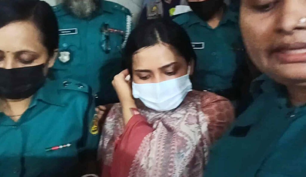 মেজর সাদিকের স্ত্রীকে ৫ দিনের রিমান্ড
