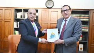 প্রধান বিচারপতির সঙ্গে ফিলিস্তিনি রাষ্ট্রদূতের সাক্ষাৎ