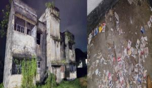 পরিত্যক্ত কোয়ার্টার এখন অসামাজিক কার্যকলাপ ও মাদকসেবীদের নিরাপদ স্থান