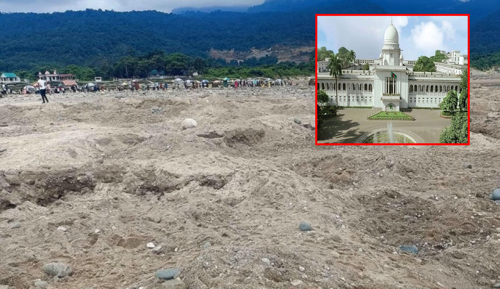 সাদা পাথর লুটকারীদের বিরুদ্ধে ব্যবস্থা নিতে হাইকোর্টে রিট