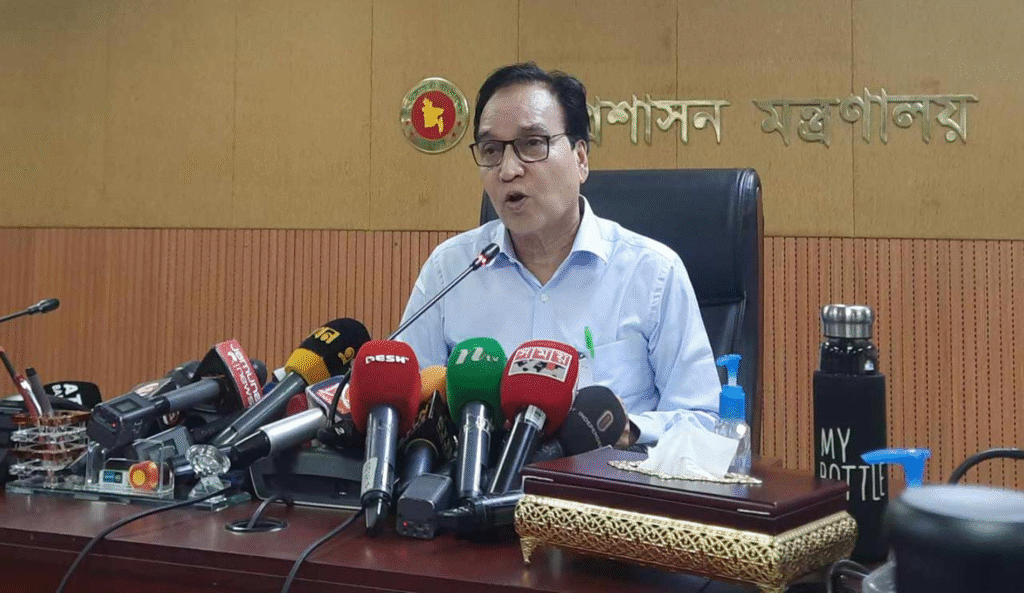 জনপ্রশাসন সচিব মোখলেস উর রহমানকে পরিকল্পনা কমিশনে বদলি