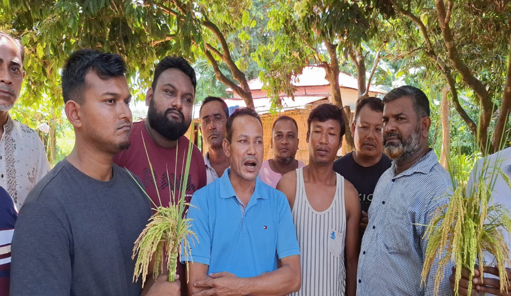 অসহায় কৃষ্ণ ত্রিপুরার জীবনে মানবতার দীপশিখা প্রজ্বলিত করল পানছড়ি যুবদল