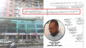 প্লান বহির্ভূত ভবন রক্ষকের ভূমিকায় আবুল কালাম আজাদ