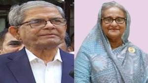 হাসিনার রায় নিয়ে ফখরুলের স্ট্যাটাস