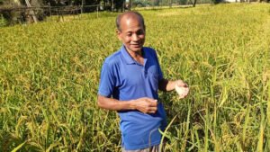 সেন্টু হাজংয়ের হাতে ২৫টি নতুন ধানের জাত-স্বীকৃতি প্রত্যাশা