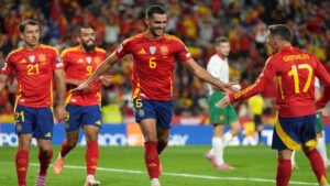 জর্জিয়াকে উড়িয়ে দিয়ে বিশ্বকাপের দুয়ারে স্পেন