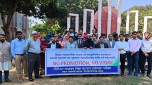 বিসিএস সাধারণ শিক্ষা ক্যাডারদের পদোন্নতি বাস্তবায়নের জন্য কর্মসূচি