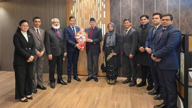 খালেদা জিয়াকে শেষ শ্রদ্ধা জানাতে ঢাকায় নেপালের পররাষ্ট্রমন্ত্রী