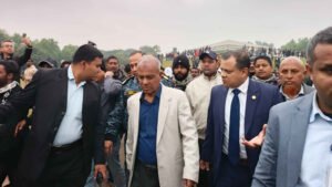 খালেদা জিয়ার কবরের জায়গা পরিদর্শন করলেন স্বরাষ্ট্র উপদেষ্টা