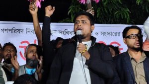 চাঁদাবাজদের নির্মূল না করা পর্যন্ত লড়াই চলবে হাসনাত