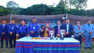 জেলা পুলিশের আয়োজনে প্রীতি ফুটবল ম্যাচ অনুষ্ঠিত