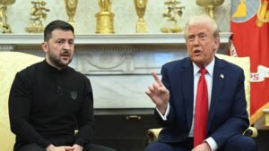 ট্রাম্প-জেলেনস্কি বৈঠকের আগে ইউক্রেনে ব্যাপক হামলা