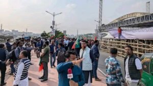 তারেক রহমানের আগমনে ঢাকায় জনস্রোত