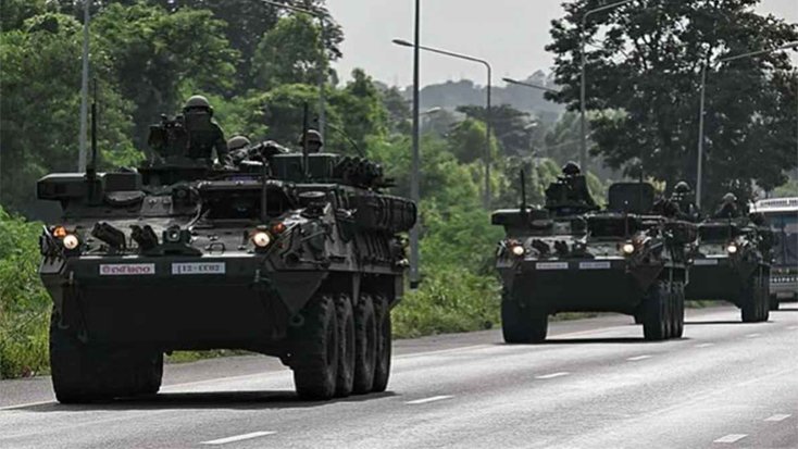 থাইল্যান্ড কম্বোডিয়া সীমান্তে ফের উত্তেজনা