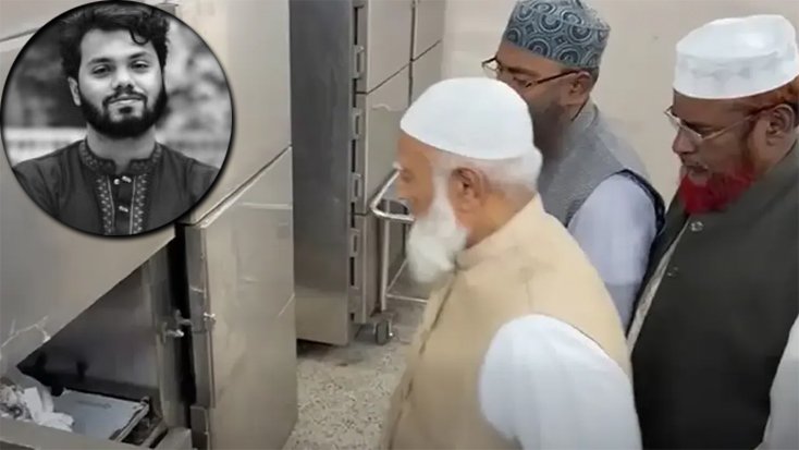 দেশে ফিরেই হাদিকে দেখতে গেলেন জামায়াত আমির