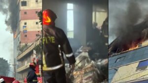 পুড়ান ঢাকায় ভয়াবহ আগুন