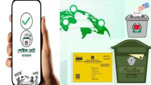 পোস্টাল ব্যালটে ভোট