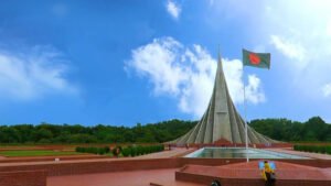 বিজয় দিবসে জাতীয় স্মৃতিসৌধ শ্রদ্ধা নিবেদনের জন্য প্রস্তুত