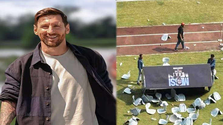 মেসিকে না দেখতে পেয়ে ভারতীয়দের ক্ষোভ