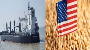 যুক্তরাষ্ট্র থেকে এলো হাজার টন গম