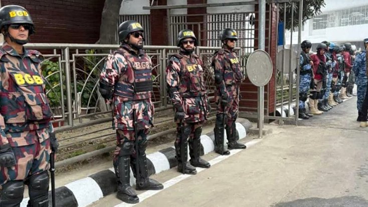 রাজধানীর গুরুত্বপূর্ণ স্থানে বিজিবি মোতায়েন