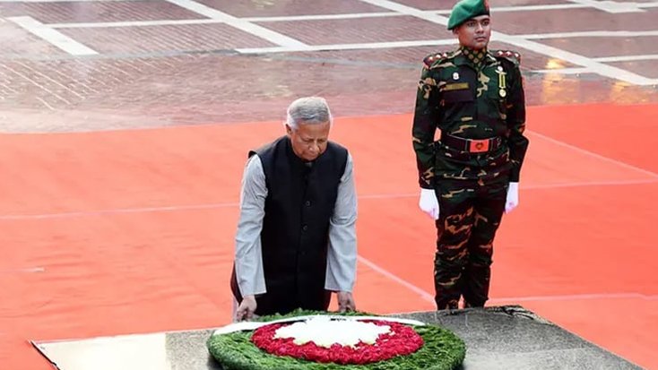 শহীদ বুদ্ধিজীবীদের প্রতি প্রধান উপদেষ্টার শ্রদ্ধা নিবেদন