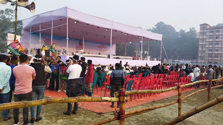 তারেক রহমানের জনসভায় আসছেন নেতাকর্মীরা