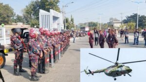নির্বাচনে প্রস্তুত বিজিবির কুইক রেসপন্স ফোর্স ও হেলিকপ্টার ইউনিট