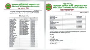 ঢাকা মহানগর দক্ষিণে স্বেচ্ছাসেবক দলের নির্বাচনী প্রচারণা টিম গঠন