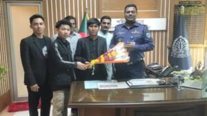 খাগড়াছড়ি পুলিশ সুপারের সাথে সিএইচটি সম্প্রীতি জোটের সৌজন্য সাক্ষাৎ