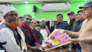 খাগড়াছড়িতে জাতীয় পার্টির নেতাকর্মীদের বিএনপিতে যোগদান