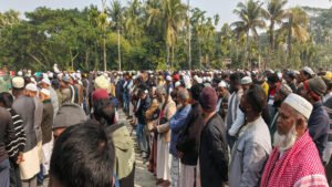 নুরুল ইসলাম মনির মায়ের জানাজায় রাজনৈতিক নেতৃবৃন্দের অংশগ্রহণ