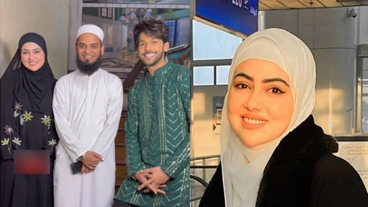 পরপুরুষের পাশে দাঁড়াতেও আপত্তি! ভিডিও ঘিরে আলোচনায় সানা খান