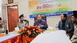 মাদকাসক্তদের ভালো পথে ফেরাতে ডিএনসি সর্বদা চেষ্টা করবে হাসান মারুফ