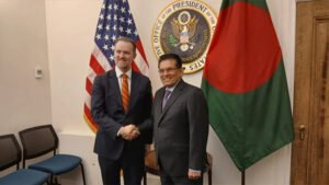 মার্কিন বাণিজ্য প্রতিনিধির সঙ্গে খলিলুর রহমানের বৈঠক