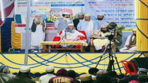 লালমাইতে কবরবাসীদের আত্মার মাগফিরাত কামনায় দোয়া ও মাহফিল