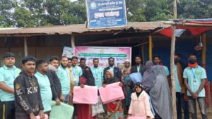 শীতার্ত মানুষের পাশে বেতছড়ি একতা ফাউন্ডেশন