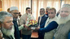 শেরপুরে ইউপি চেয়ারম্যানের বিএনপিতে যোগদান