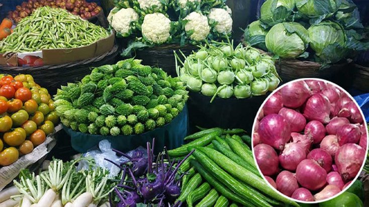 সবজি-মুরগির দাম বাড়লেও কিছুটা স্বস্তি পেঁয়াজের বাজারে