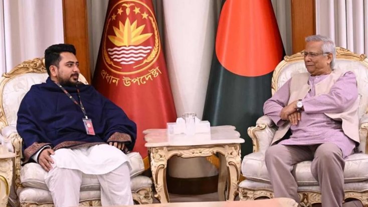 নাহিদ ইসলামকে অভিনন্দন বার্তা প্রধান উপদেষ্টার