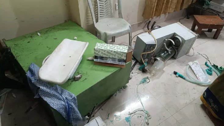 সার্জারির সময় রোগীর মৃত্যুর অভিযোগ ক্লিনিকে ভাঙচুর